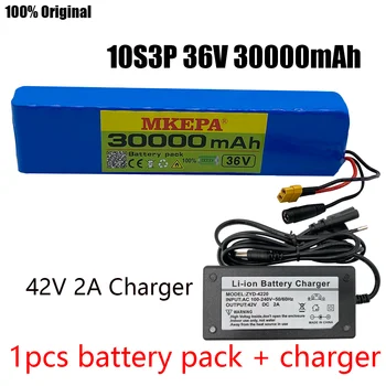 36V 30Ah 600watt 10S3P lithium ion battery pack 15A BMS Për xiaomi mijia m365 pro ebike biçikletë bëj këtë XT60 T Plug
