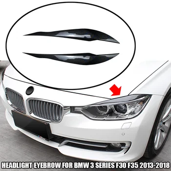 E përshtatshme Për Për BMW Pajisje Seria 3 F30 F31 F32 F34 F35 318I 320I 2012-2018 Headlight Vetull Syve të Mbuluar Trim Dekorative