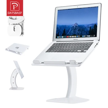 OATSBASF Portative Laptop të Qëndrojë Fletore të Qëndrojë Funksion Multi Tavolinë Për Macbook Air Pro Shtrat Dhomë për të Lexuar Tavolinë iPad Ftohje Bartësit