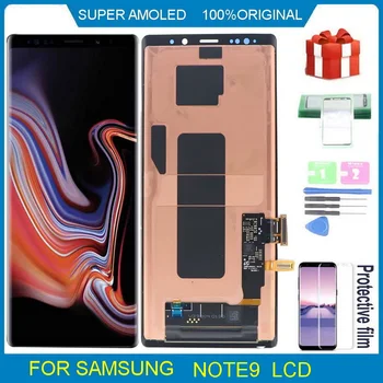 ORIGJINAL Ekran amoled Për Galaxy Note 9 Ekran Lcd me Prekje Digitizer Kuvendit Për Samsung Note9 SM-N960F N960U LCD