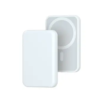 Portative Macsafe Pushtet Banka e Jashtme Ndihmëse Baterisë Magnetike PowerBank Celulare Mbajtëse karikimi Për iPhone 12 13 14 Pro Mini Max