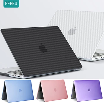 Vala Cilësi Rast Për MacBook M2 A2681 Pro 13 Rastin 2023 Kontakt ID Coque Për Mac Ajrit A2337 A2338 Pro 14 16 Rast Laptop pajisje